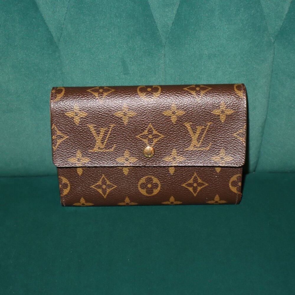 Louis Vuitton Monogram Porte Tresor Etui Papiers Wallet